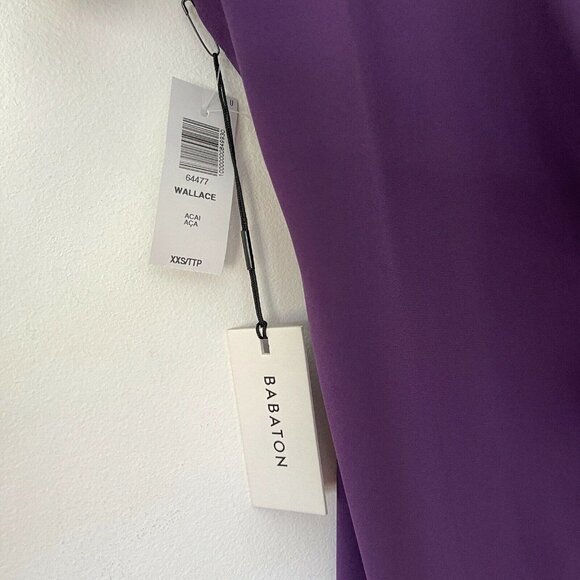 Aritzia Babaton Wallace Wrap Mini Dress XXS Flowy - Picture 12 of 12